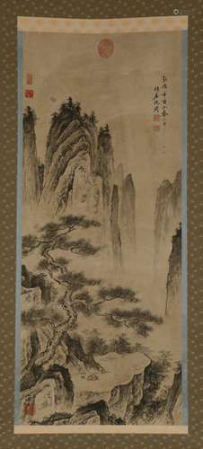 Chinese shen zhou's painting