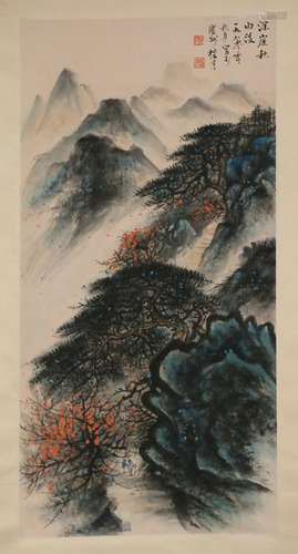 chinese li xiongcai's painting