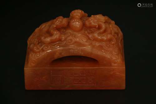 Chinese shoushan stone seal