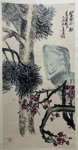 chinese wu changshuo's painting