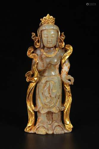 chinese hetian jade guanyin