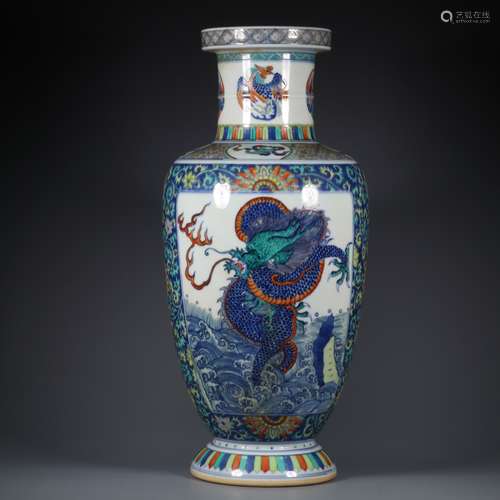 chinese doucai porcelain vase