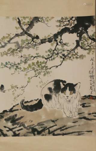 Chinese xu beihong's painting