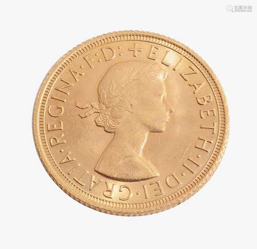 An Elizabeth II full sovereign