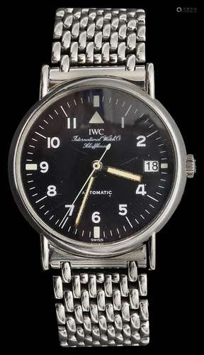 A Gentleman's IWC pilots automatic wristwatch