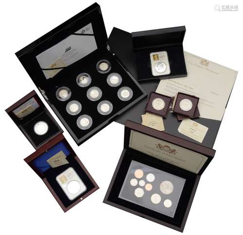 The Royal Mint limited edition silver proof set