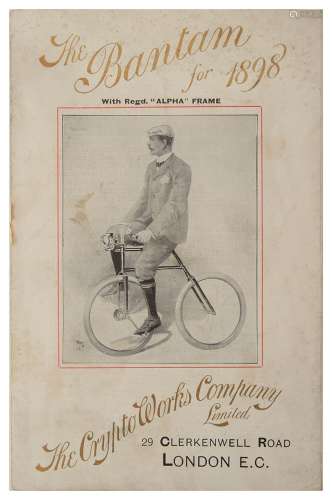 A collection of rare late 19th and early 20th c. cycling tra...