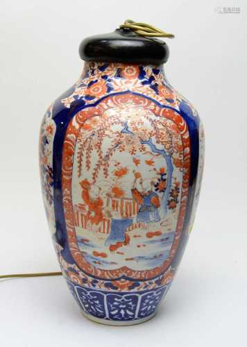 Japanese Imari Vase as a Lamp