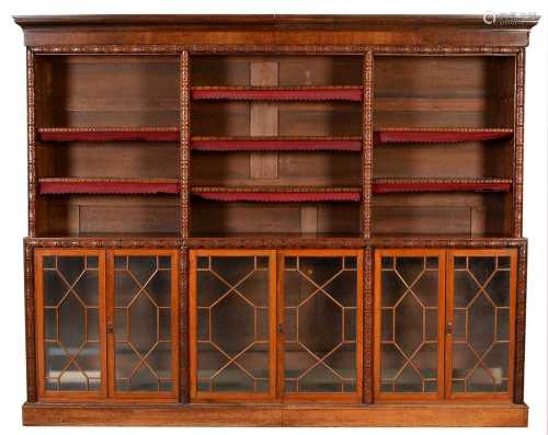 A 19th Century mahogany bookcase