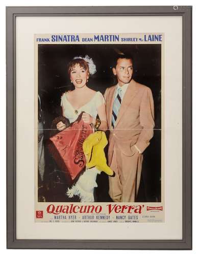 A vintage Italian film poster for Qualcuno Verra' (Some Came...