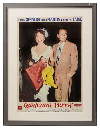 A vintage Italian film poster for Qualcuno Verra' (Some Came...