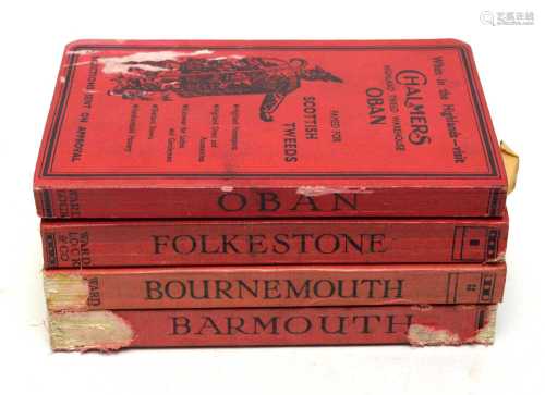 Ward-Lock & Co. Illustrated Guide Books to Oban, Folkestone,...