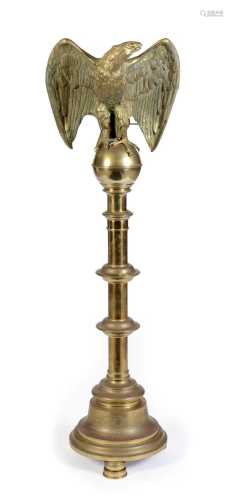 Early 20th Century cast brass lectern
