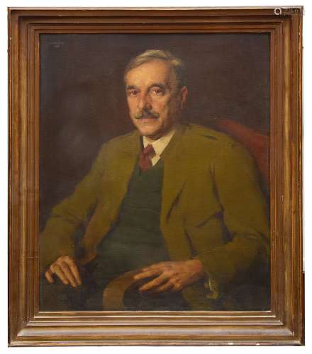 Julius Mahainz, (German, 1882-1966) 'Portrait of Hofrat Hein...