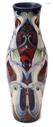 A Moorcroft 'Regent' vase by Rachel Bishop,