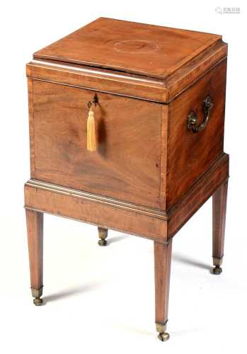 19th Century mahogany cellarette