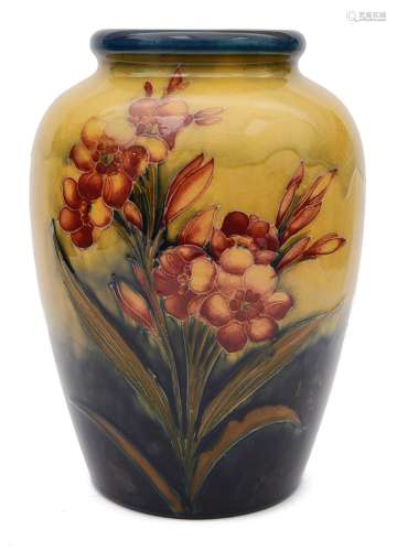 A William Moorcroft 'Freesia' vase c.1935