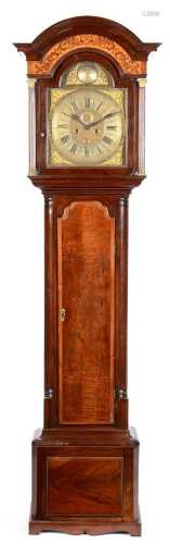 John Leathem, Waterford: a 19th Century mahogany longcase cl...