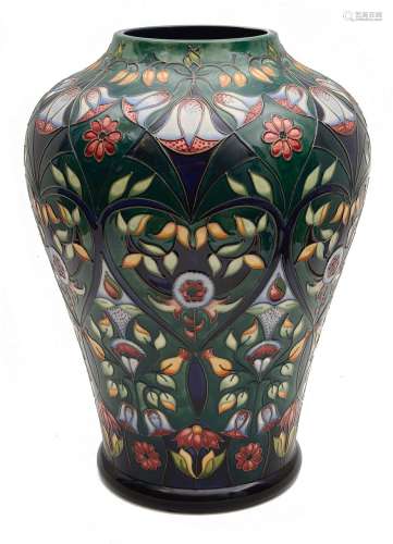 A Moorcroft Prestige 'Anatolia' vase by Rachel Bishop,