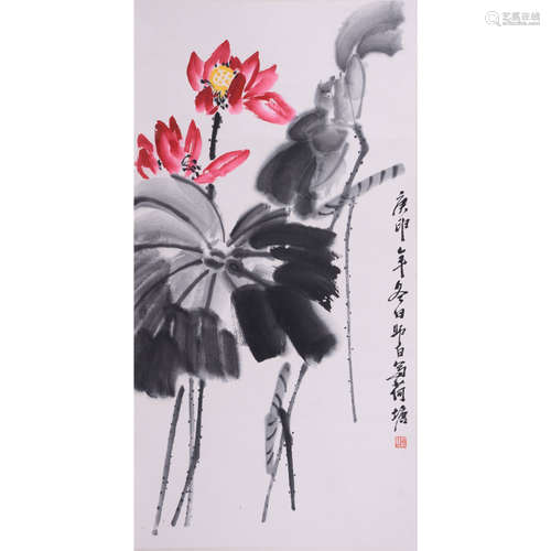 荷花·娄师白