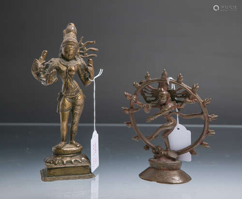 2 Figuren (wohl Tibet, Alter unbekannt)