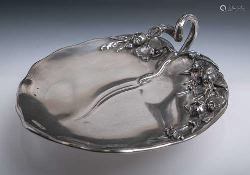 Obstschale 800 Silber (Wilkens, Jugendstil)