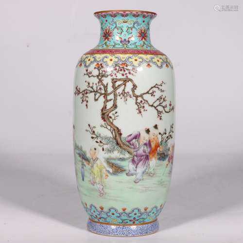 chinese lantern-shaped vase