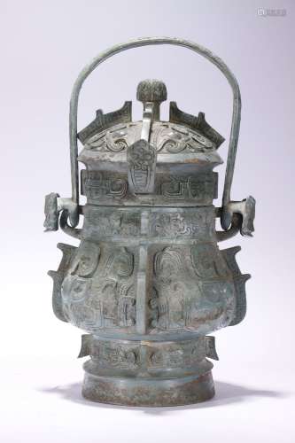 chinese bronze vessel