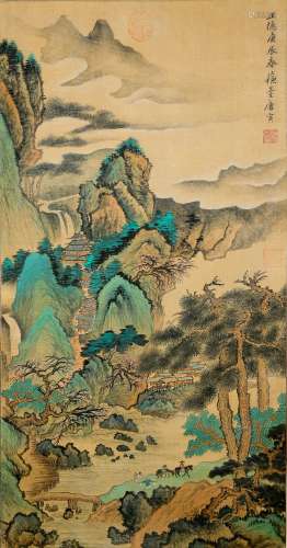 chinese tang yin's painting