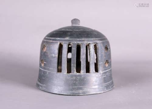 chinese black pottery censer