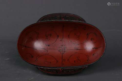 chinese lacquered cup