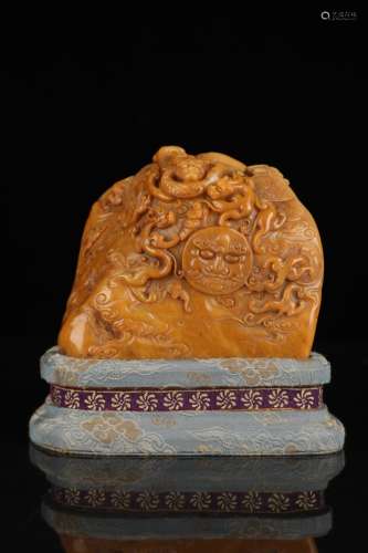 chinese tianhuang Stone ornament