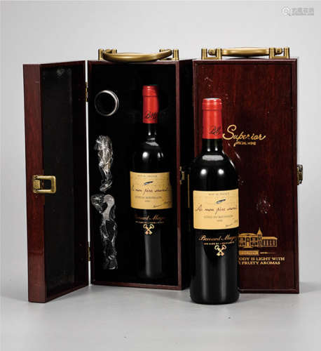 法国2010年追忆干红葡萄酒  礼盒装