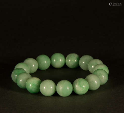 Qing Dynasty - Jade hand string