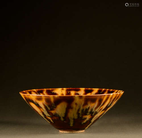 Song Dynasty - Bamboo hat bowl of Cizhou Kiln