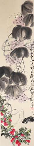 Qi Baishi Weintrauben