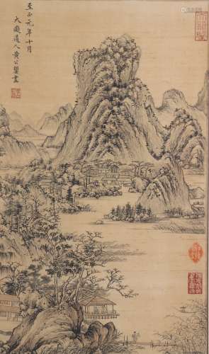 Huang Gongwang Landschaftsmalerei