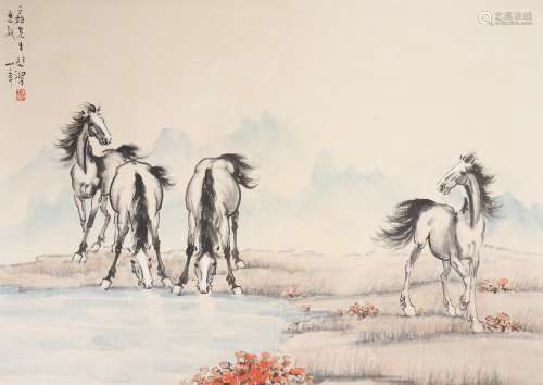 Xu Beihong Pferd