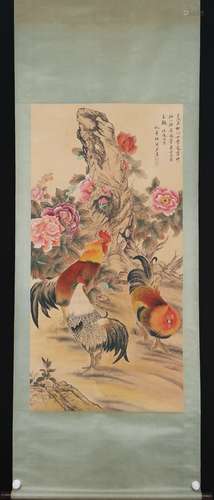 A Mei lanfang's floral painting