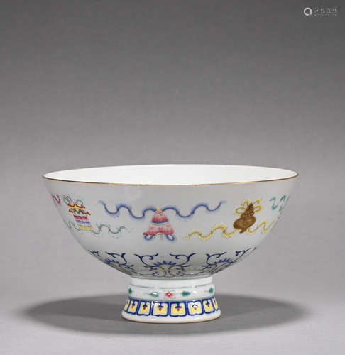 A Wu cai bowl