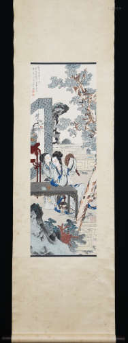 A Xu cao's maid painting