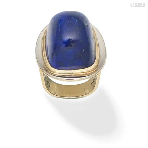 KARL STITTGEN: LAPIS LAZULI DRESS RING,