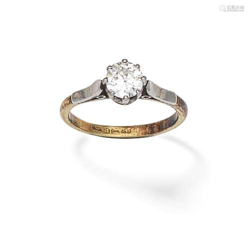 DIAMOND SINGLE-STONE RING