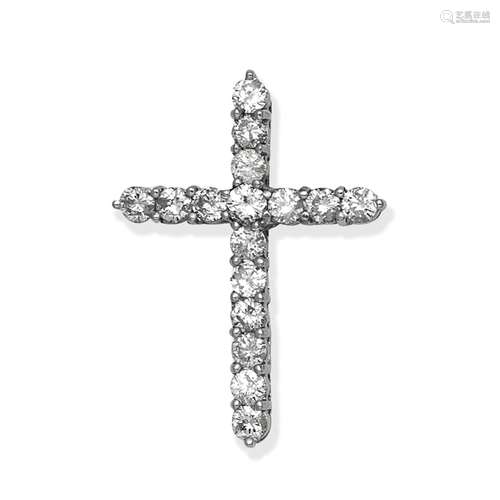 DIAMOND CROSS PENDANT