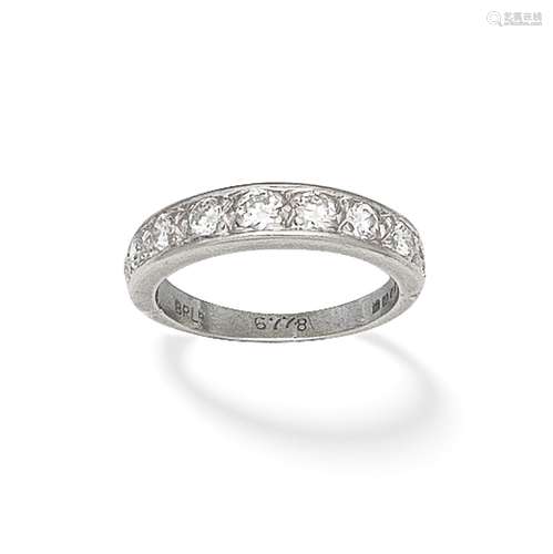 BEN ROSENFELD: DIAMOND HALF-ETERNITY RING,