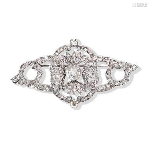 DIAMOND BROOCH