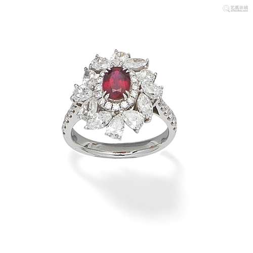 RUBY AND DIAMOND RING