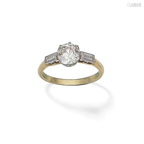 DIAMOND SINGLE-STONE RING