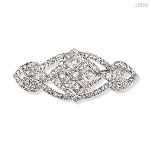 DIAMOND BROOCH