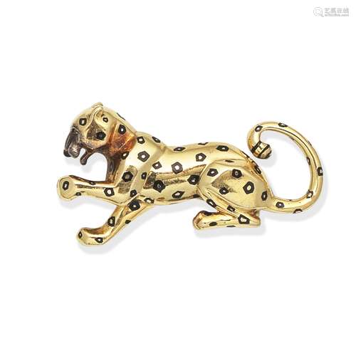 CARTIER: 'PANTHÈRE' BROOCH,